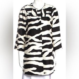 Kate Spade Zebra Topper With Bow Size M NWT